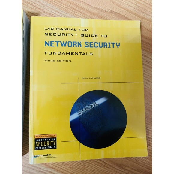 Bundle Security + Guide Network Security Fundamentals Third Edition Lab … - Picture 3 of 8